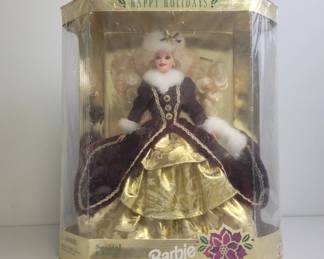 1995 Happy Holidays Barbie Doll