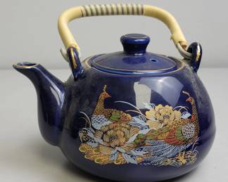 Japanese Cobalt Blue Porcelain Set