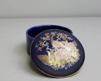 Japanese Cobalt Blue Porcelain Set
