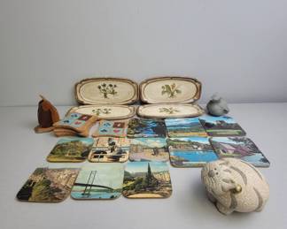 Decorative Trays and Figurines Collection