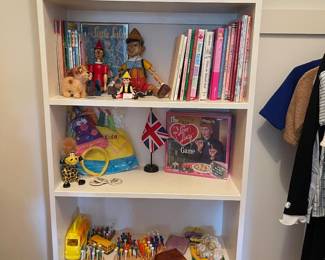 Children's toys and books