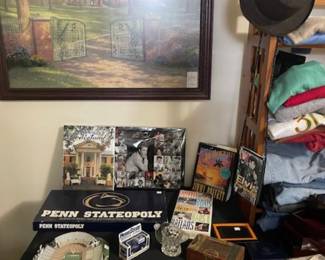 Graceland painting, Penn State items