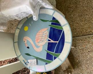 Cute flamingo table