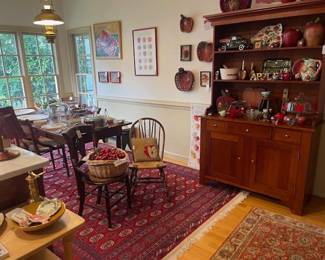 Kitchen seating area
