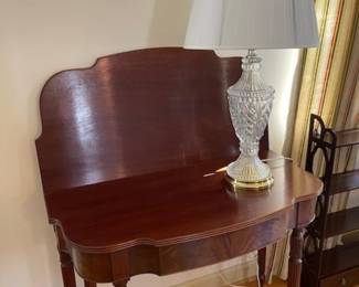 Beautiful game table, one of two