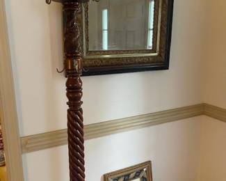 Antique error, coat rack
