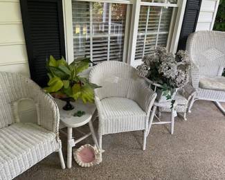 Wicker furniture