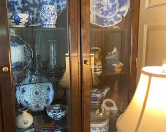 Blue and white ceramics