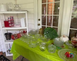 Outdoor entertaining items