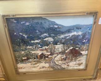 Signed painting