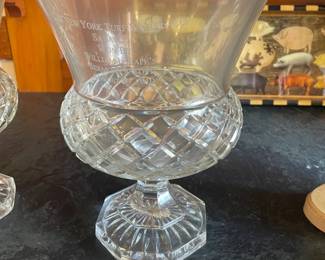 Crystal bowl trophy