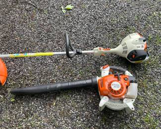 Stihl blower BG 85. Stihl Trimer FS 40C NEW unused