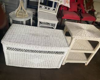 Vintage wicker furniture