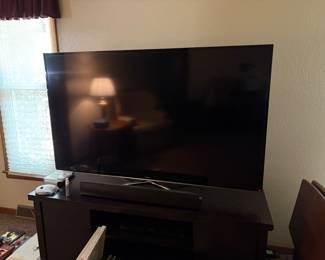 Large flat screen TV