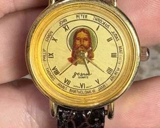 Vtg Jesus and disciples watch