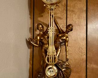 Goddess mantle clock