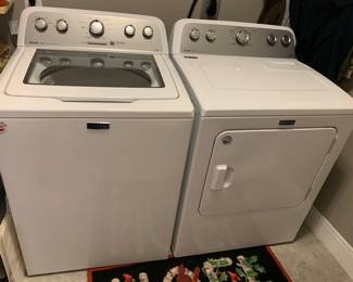 Washer and dryer (electric) in excellent condition! 