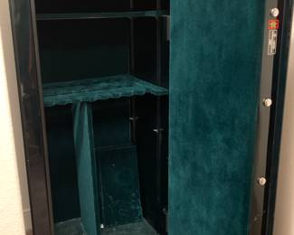 Inside view of the safe