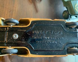Dinky toy bottom 