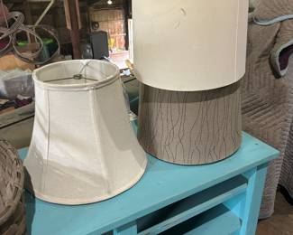 Shades, cabinets