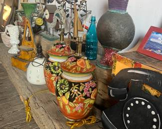 Lamps, art