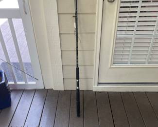 There are a total of 4 fishing poles - these photos may help if you have questions.