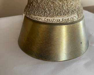 K32 - $100. Pair of Quartzite Creative Corp 1959. Measures 22" tall - no shades.