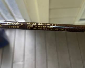 There are a total of 4 fishing poles - these photos may help if you have questions.