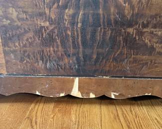 K61 - $50. Cedar Chest. Used condition with wear along the bottom. Inside is meticulous. 46"w x 18"d x 22"t