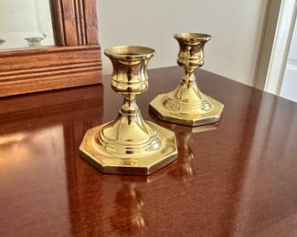 K110 - $20 - Baldwin Brass Candle Holders or $10 each
