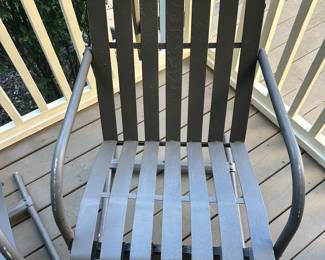 K84 - $200 for the PAIR. Crosley Furniture Gracie Retro Metal Outdoor Spring Chairs