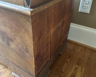 K61 - $50. Cedar Chest. Used condition with wear along the bottom. Inside is meticulous. 46"w x 18"d x 22"t