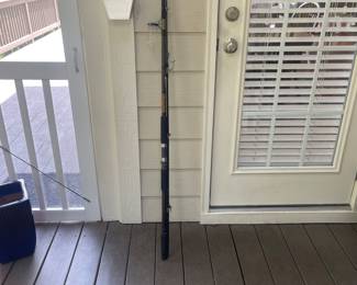 There are a total of 4 fishing poles - these photos may help if you have questions.