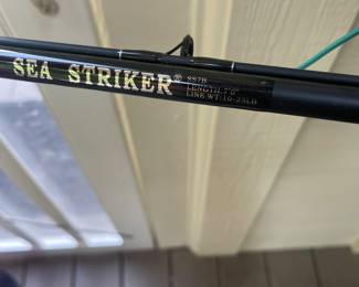 There are a total of 4 fishing poles - these photos may help if you have questions.