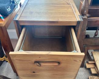 K126 - $40. This End Up Filing Cabinet.