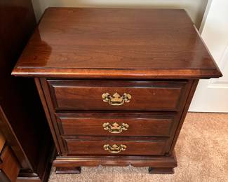 K78 - $75 EACH. 2 Available. Lexington Nightstand. Measures 24"W x 17"D x 26"T