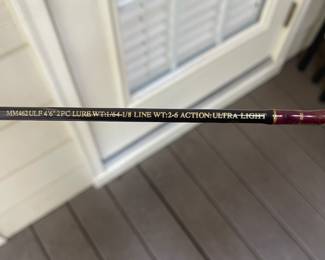 There are a total of 4 fishing poles - these photos may help if you have questions.