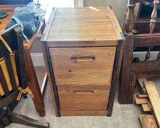K126 - $40. This End Up Filing Cabinet.