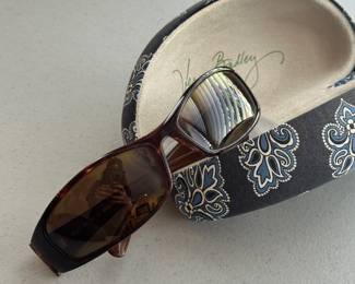K107 - $40 - Maui Jims no matching case, but comes with a Vera Bradley case