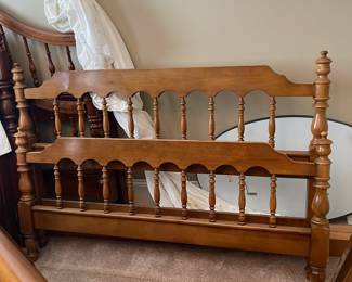 K118 - $95. Full headboard, footboard and rails. 40" tall.