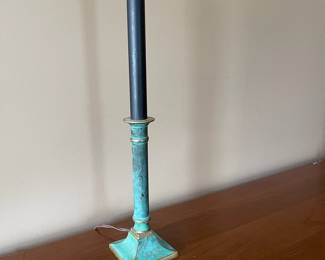 K28 - $25. Table Lamp. Measures 20" Tall.