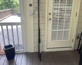 There are a total of 4 fishing poles - these photos may help if you have questions.