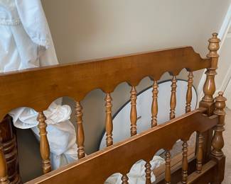 K118 - $95. Full headboard, footboard and rails. 40" tall.