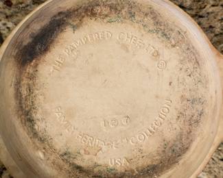 K8 - $35 - 14" Pampered Chef Stone Baking Bowl