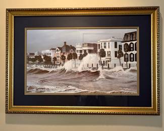 K84 - $75 - Storm Warnings by Jim Booth 1988 print.