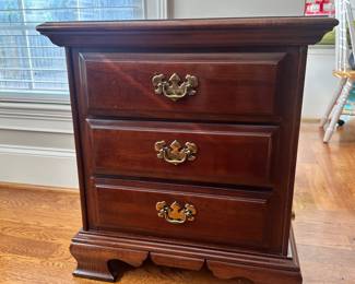 K78 - $75 EACH. 2 Available. Lexington Nightstand. Measures 24"W x 17"D x 26"T