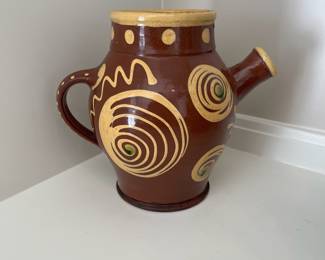 K22 - $45 - Studio Pottery Signed 8" tall