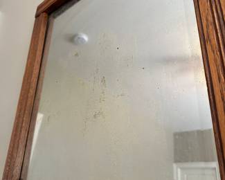 K113 - $50. Mirror. Frame measures 21" x 27"