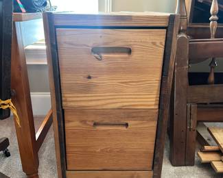 K126 - $40. This End Up Filing Cabinet.