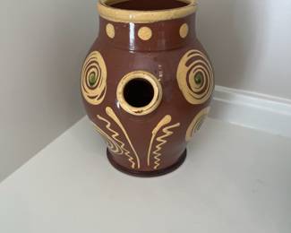 K22 - $45 - Studio Pottery Signed 8" tall